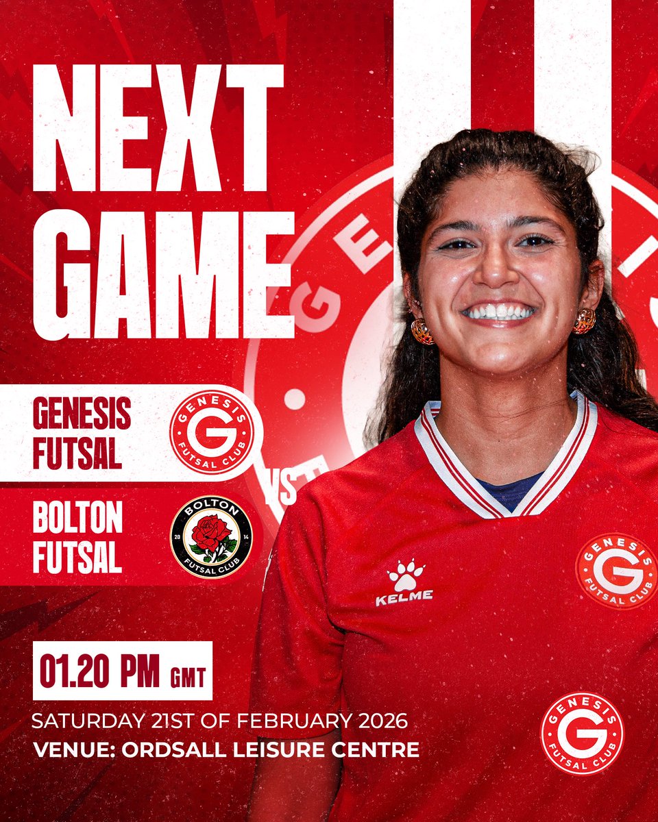 Genesis Futsal Club 🔴⚪️ tweet media