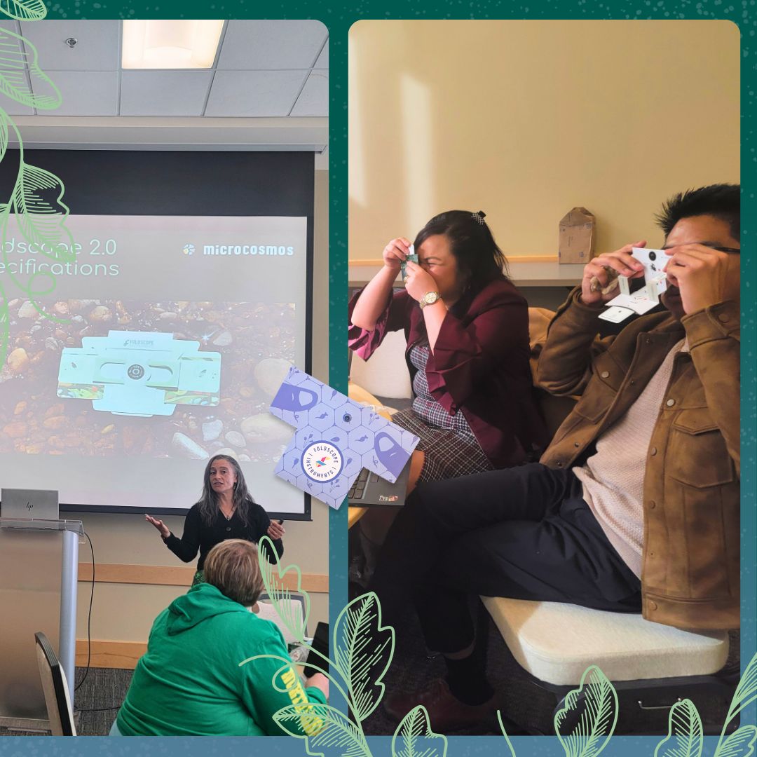 Foldscope tweet media