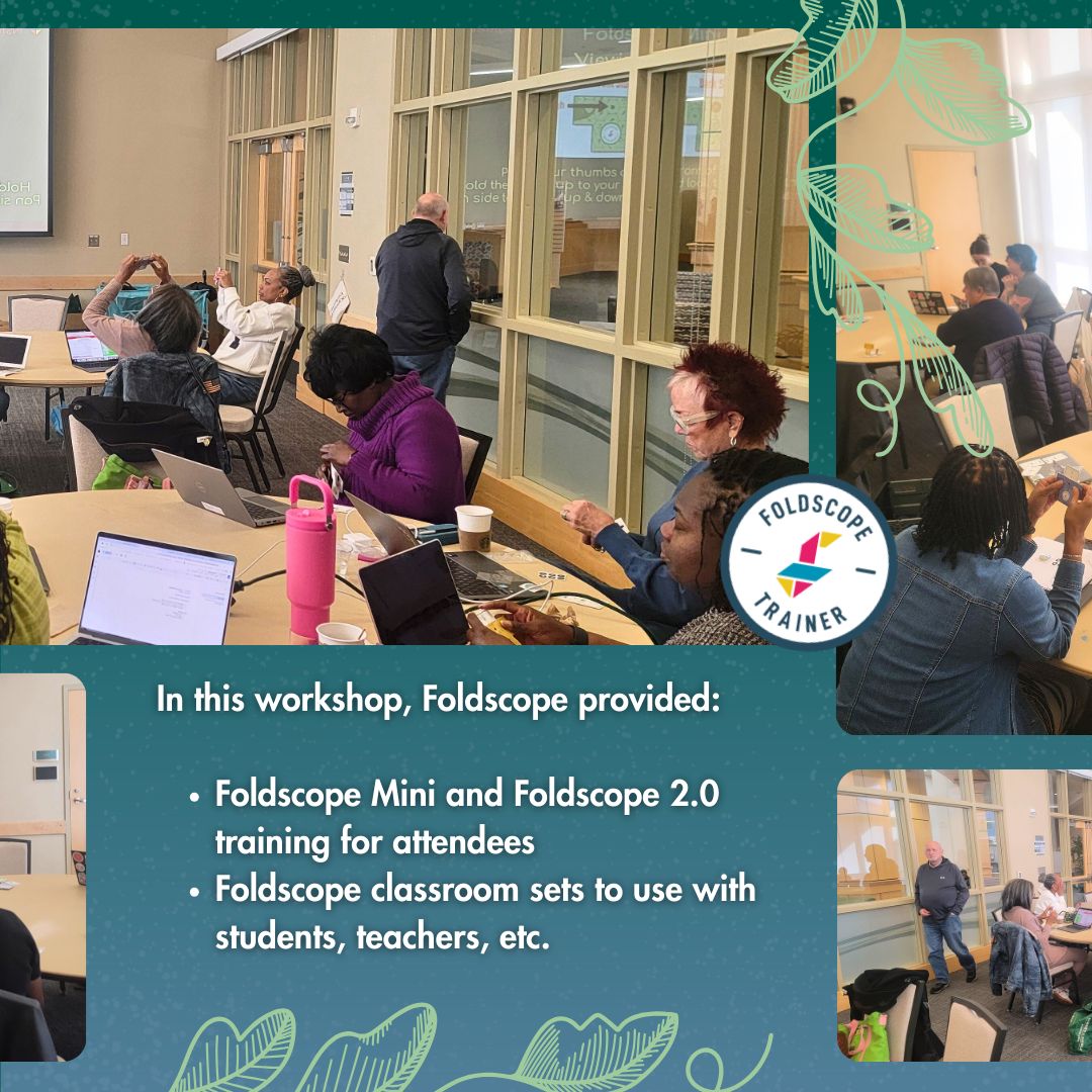 Foldscope tweet media