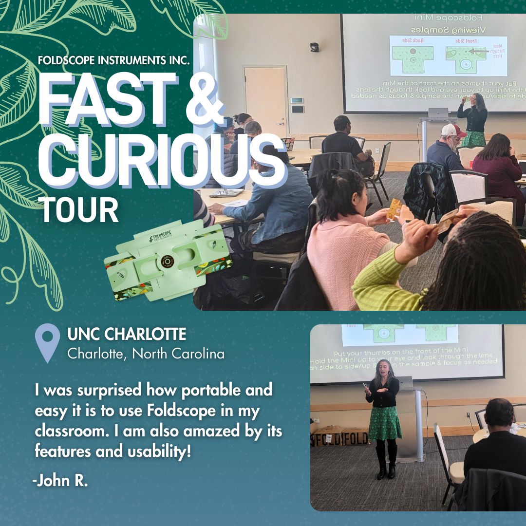 Foldscope tweet media