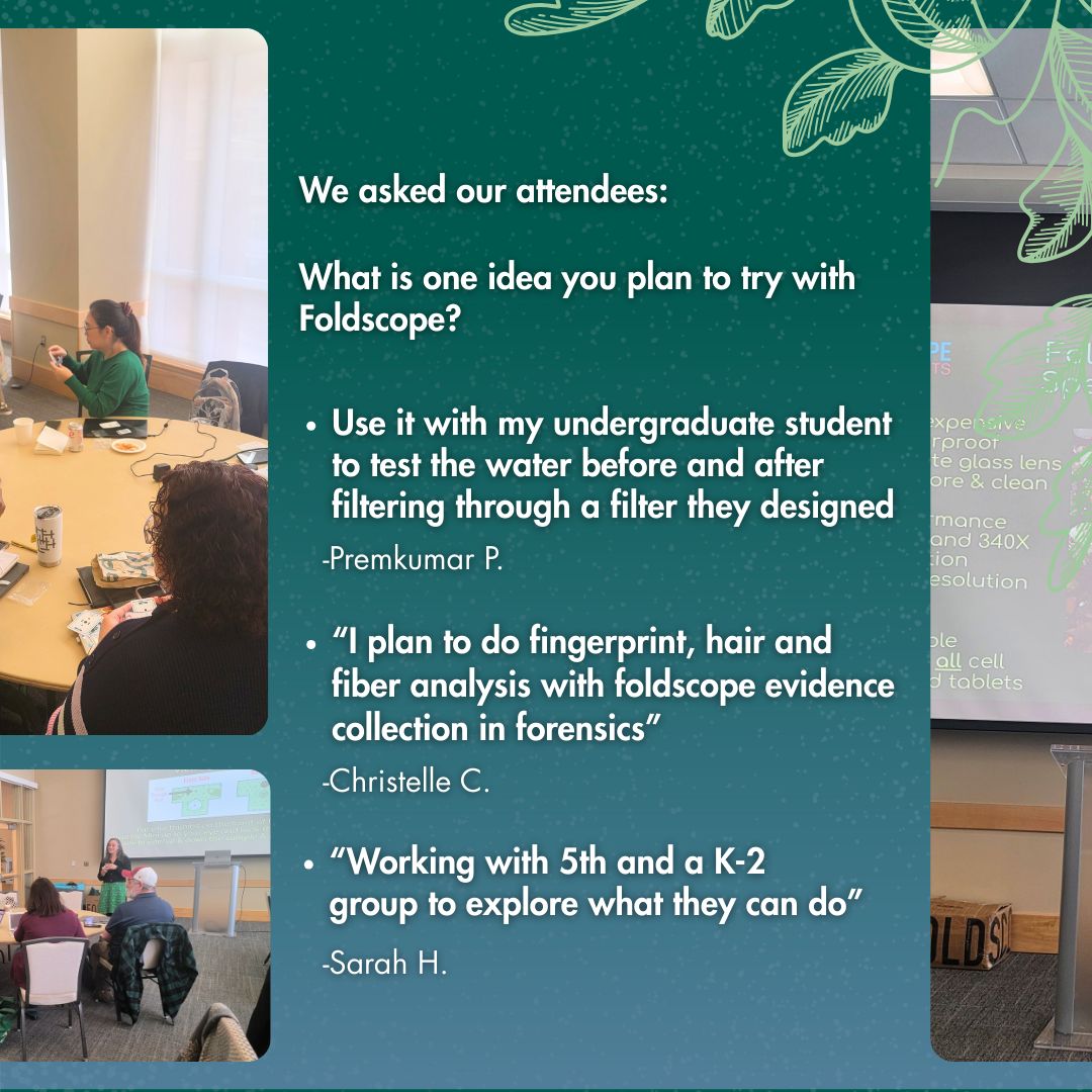 Foldscope tweet media