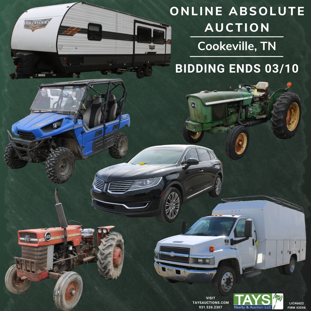 taysauctions's tweet photo. 🚨 Bidding has officially gone live!!  Over 300 Lots, including cars, trucks, SxS, Camper and more, are up for grabs!  Bidding ends on March 10 at 10AM CT, so be sure to register today and get ready to bid!
#taysauctions #auction https://t.co/1sRkU0VpVw