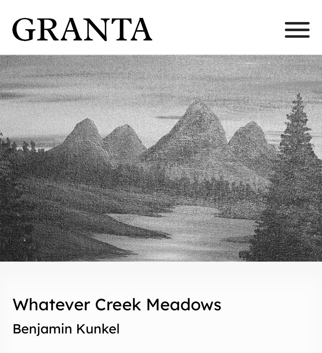 My new short story is up at <a href="/GrantaMag/">Granta</a> and in front of the paywall till the end of February