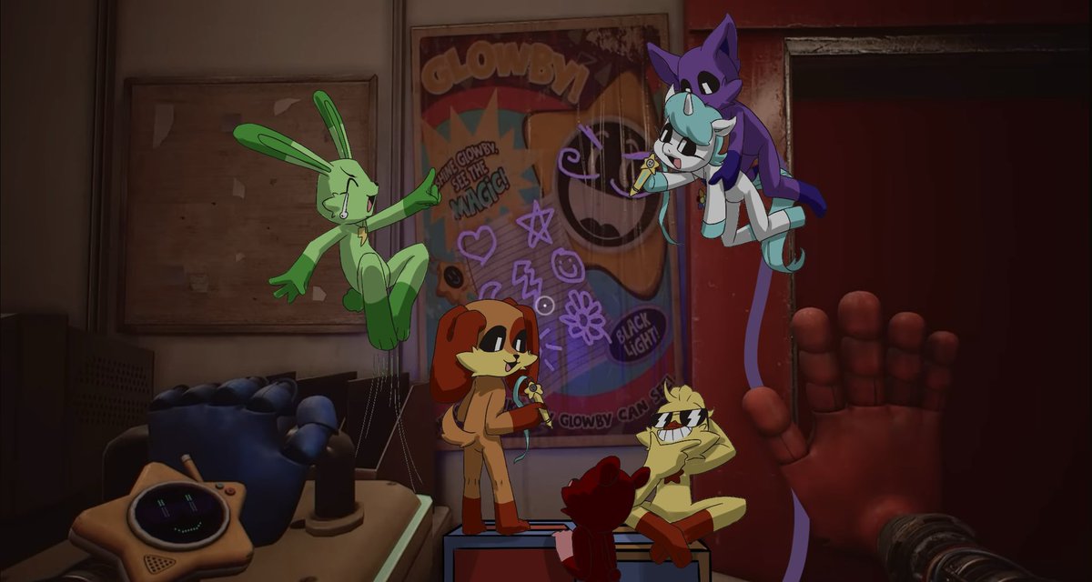 ［塗鴉海報］

#PoppyPlaytimeChapter5 #SmilingCritters