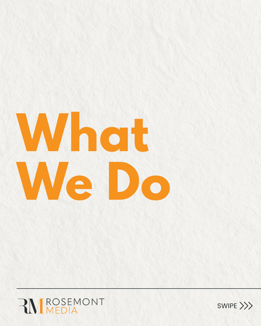 RosemontMedia's tweet photo. Need a refresher on how Rosemont Media can elevate your marketing strategy? Our team of experts is here to help! 💪

We offer comprehensive solutions — from cutting-edge website design and branding to advanced SEO and social media marketing. 

Contact us: https://t.co/aPckZyaru2 https://t.co/Y0AmKHV2xf