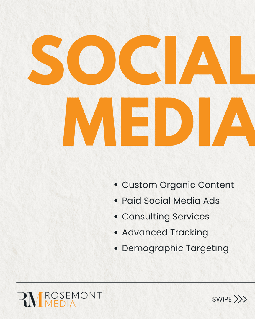 RosemontMedia's tweet photo. Need a refresher on how Rosemont Media can elevate your marketing strategy? Our team of experts is here to help! 💪

We offer comprehensive solutions — from cutting-edge website design and branding to advanced SEO and social media marketing. 

Contact us: https://t.co/aPckZyaru2 https://t.co/Y0AmKHV2xf