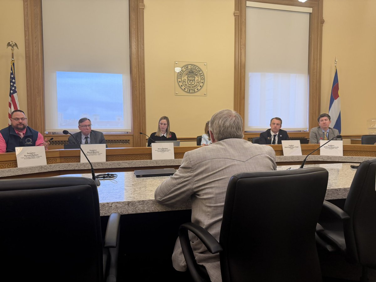 Senator Rod Pelton tweet media