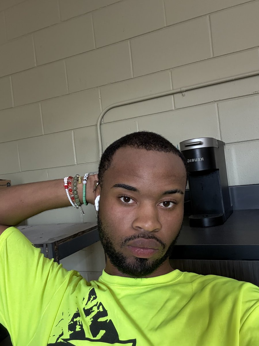 Workin in the hot ass sun got me beat