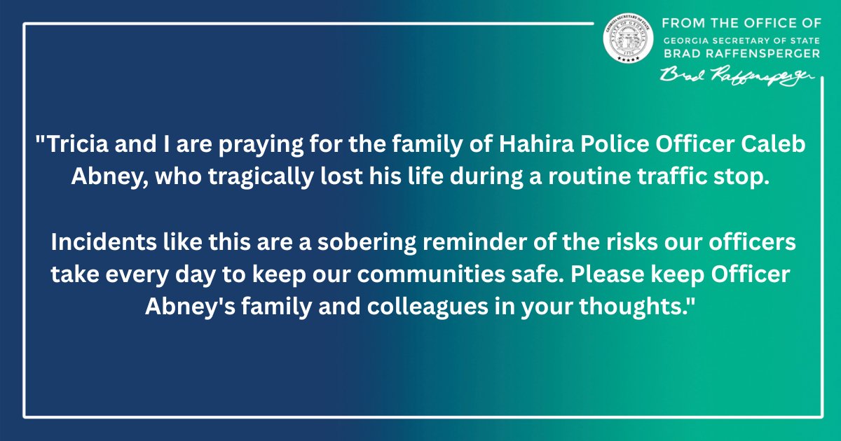 GA Secretary of State Brad Raffensperger tweet media