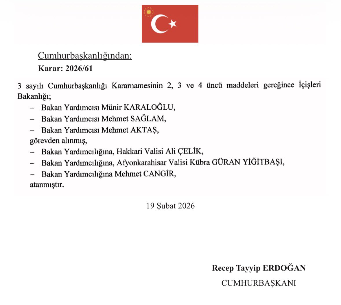 Son dakika

Dört Adalet Bakan Yardımcısı ile üç İçişleri Bakan Yardımcısı görevden alındı.

İstanbul Cumhuriyet Başsavcı Vekili Can Tuncay Adalet Bakan Yardımcısı oldu