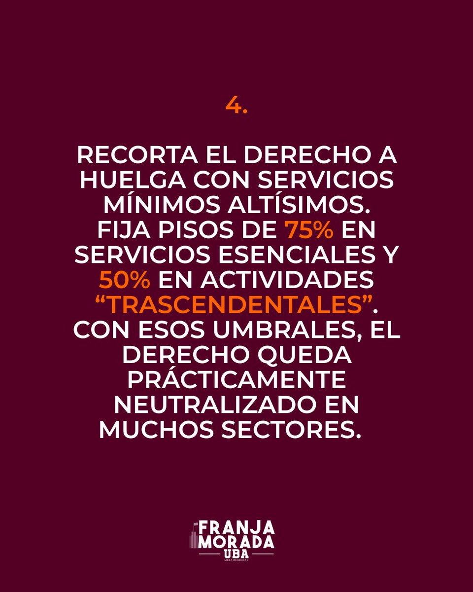 Franja Morada UBA tweet media