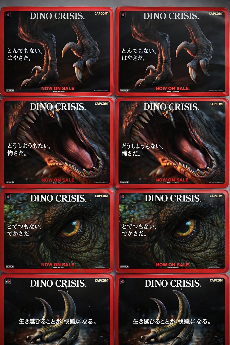 Capcom #Dinocrisis #ディノクライシス Dino Crisis 1 original