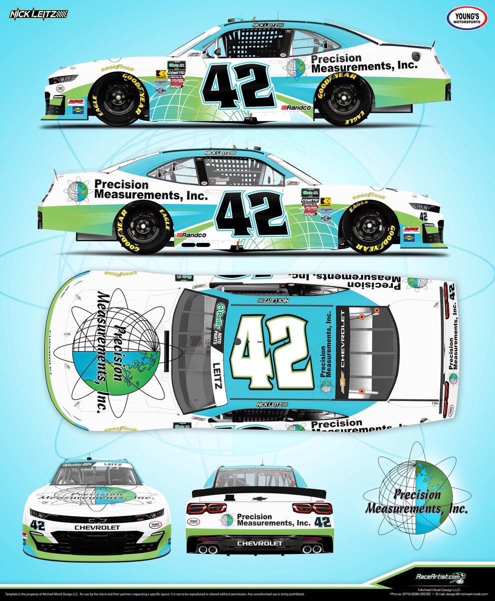 Fired up to get back in a Young's hot rod and race the No. 42