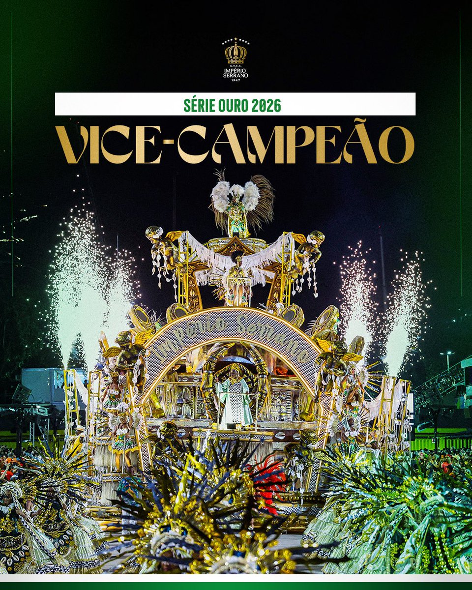 Império Serrano tweet media