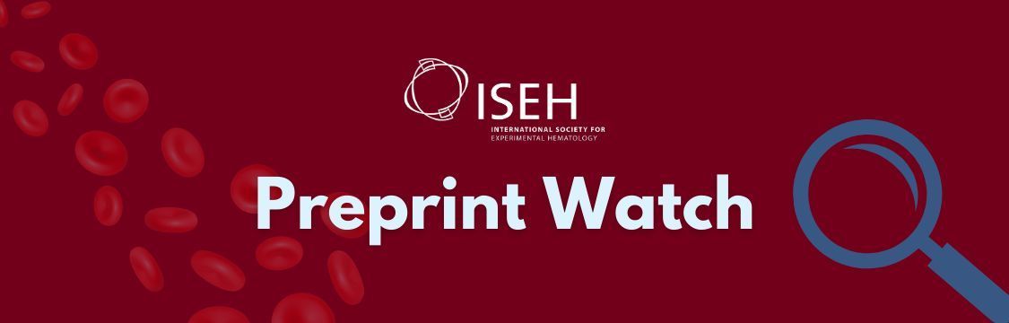 ISEHSociety's tweet photo. The February #PreprintWatch is now available! This month, we deep dive into the most recent preprints focusing on Acute Myeloid Leukemia, a subject of intense activity for both fundamental and translational research. Read on➡️ https://t.co/HfAjEiYwlB https://t.co/jUCbEOnC2P