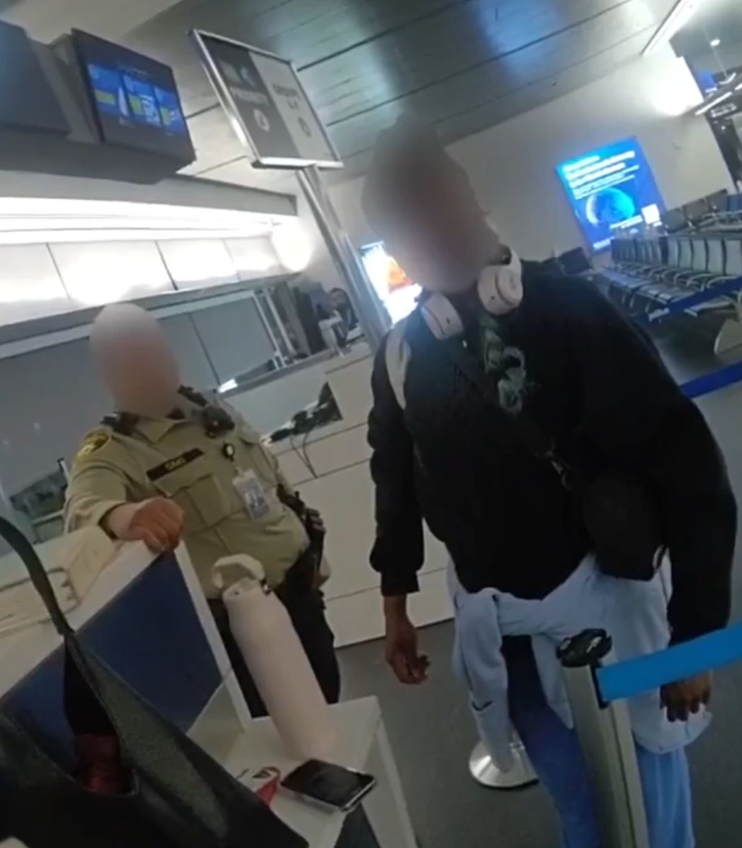 Dexerto's tweet image. A woman was arrested after abandoning her dog at the airport when the airline refused to let her fly with it

The dog has since been renamed JetBlue and is now looking for his forever home