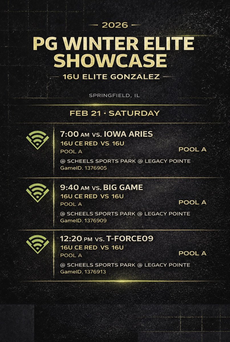 Tori_Buglass's tweet photo. This weekend my team and I will be at the PG Winter Elite Showcase in Springfield, Illinois! Come out and watch us play!
@CoachBrendaVolk @RCSball @UWPlattSoftball @UNISoftball @Hey_Coach_Bobby @BadgerHealy https://t.co/Eq1MY6IA37