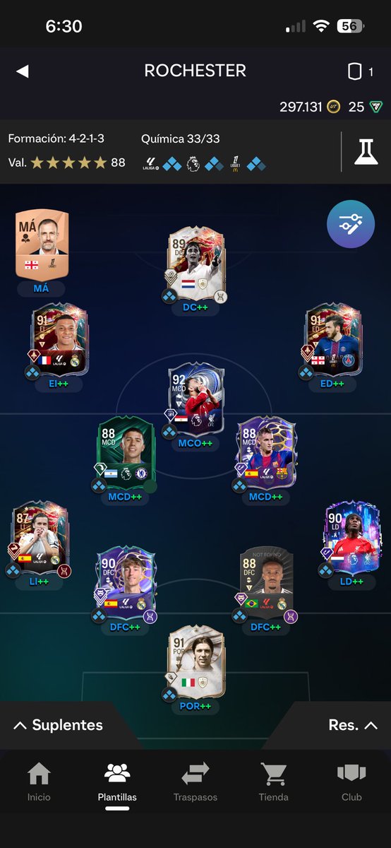 ajbg798's tweet photo. @soyomarale @JuniorSintress Yo bro no le meto plata al juego la única vez cuando me dieron fifa points por la edición ultimate, mi equipo es solo sbc Evo y jugadores que me han salido en rivals o fut https://t.co/9DOcT3oIUQ
