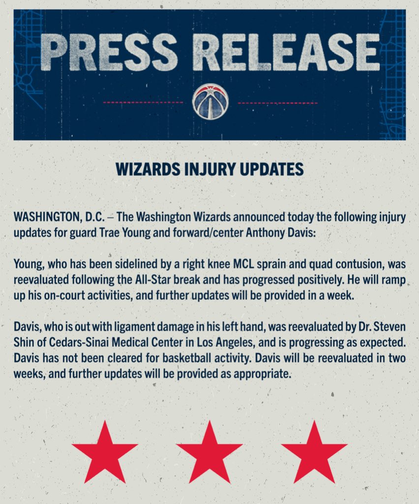 Wizards PR tweet media