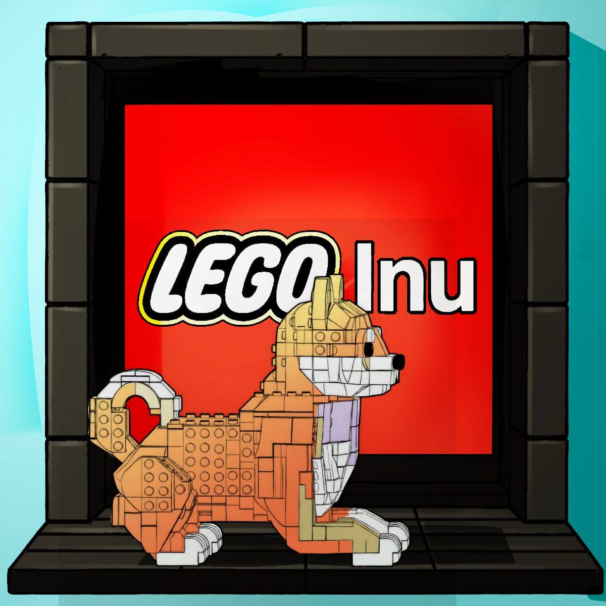 Simplicity at its best LEGO INU