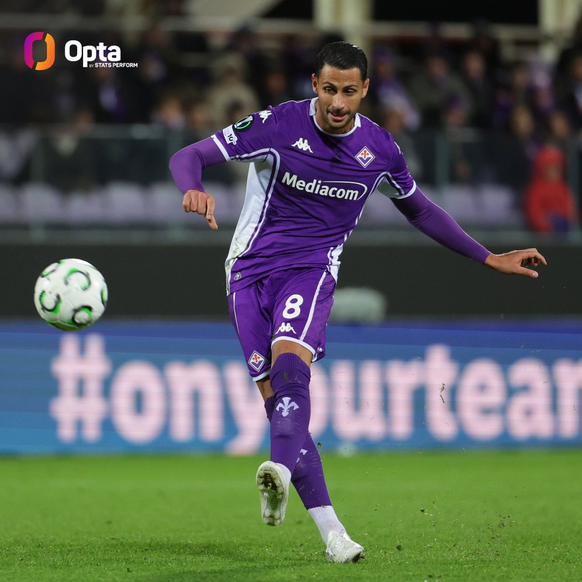 OptaPaolo's tweet image. 9 - Rolando #Mandragora is the Fiorentina's top scorer in the Conference League and also the midfielder with the most goals in the competition (9 goals). Protagonist.

#UECL