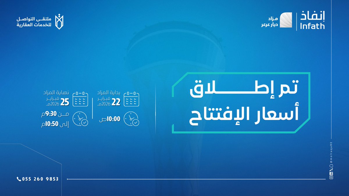 ملتقى التواصل للخدمات العقارية tweet media