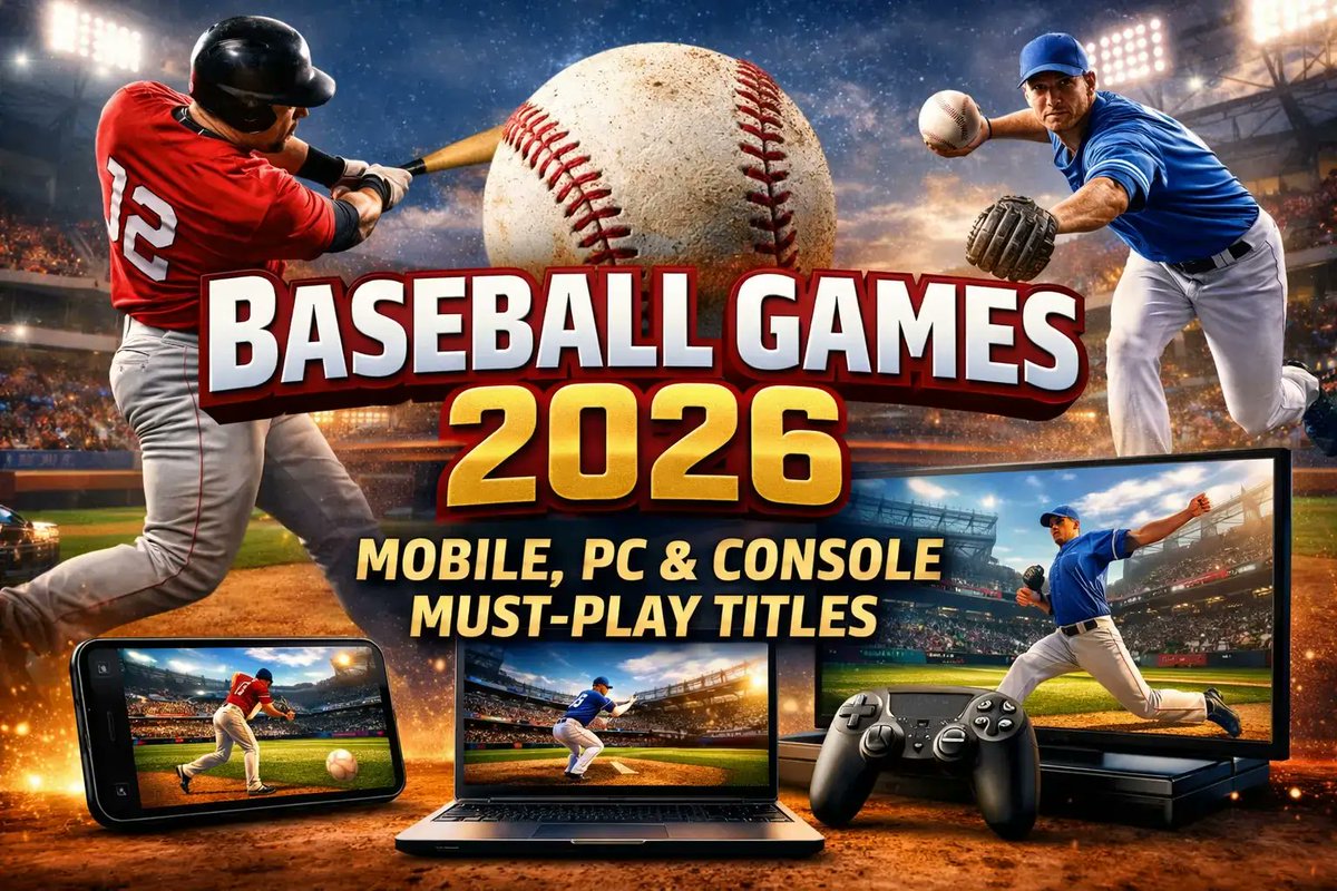 apkmadness1's tweet image. ⚾ Best Baseball Games 2026 are here! Mobile, PC &amp;amp; console hits you don’t want to miss. 🏆🎮
Check them out now: [ apkmadness.com/blog/baseball-… ]
#BaseballGames #MobileGames #PCGames #ConsoleGames #Gaming2026 #MLBGames #SportsGames