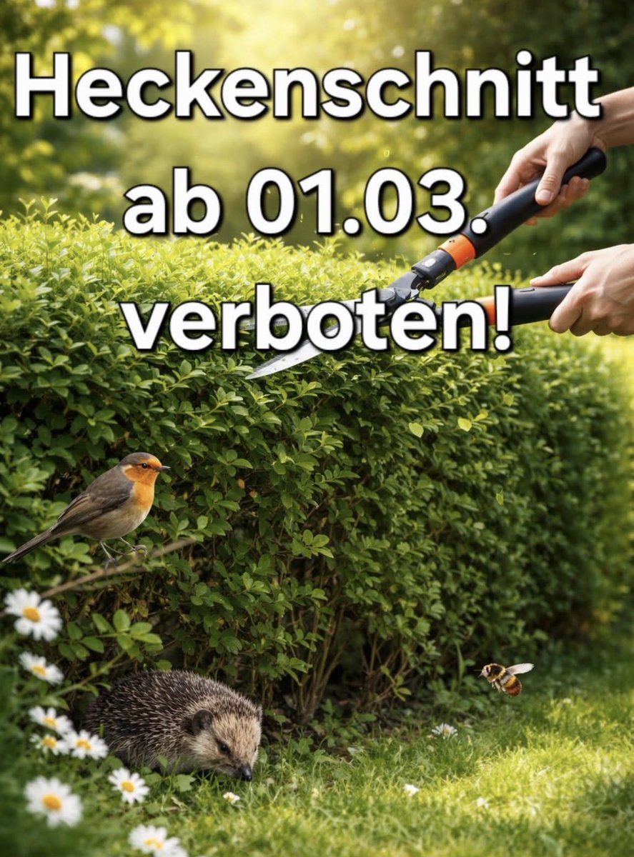 Bitte haltet Euch daran 💚