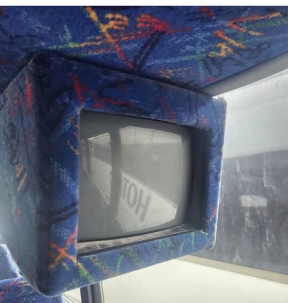 En los 90s estos autobuses eran un lujo.