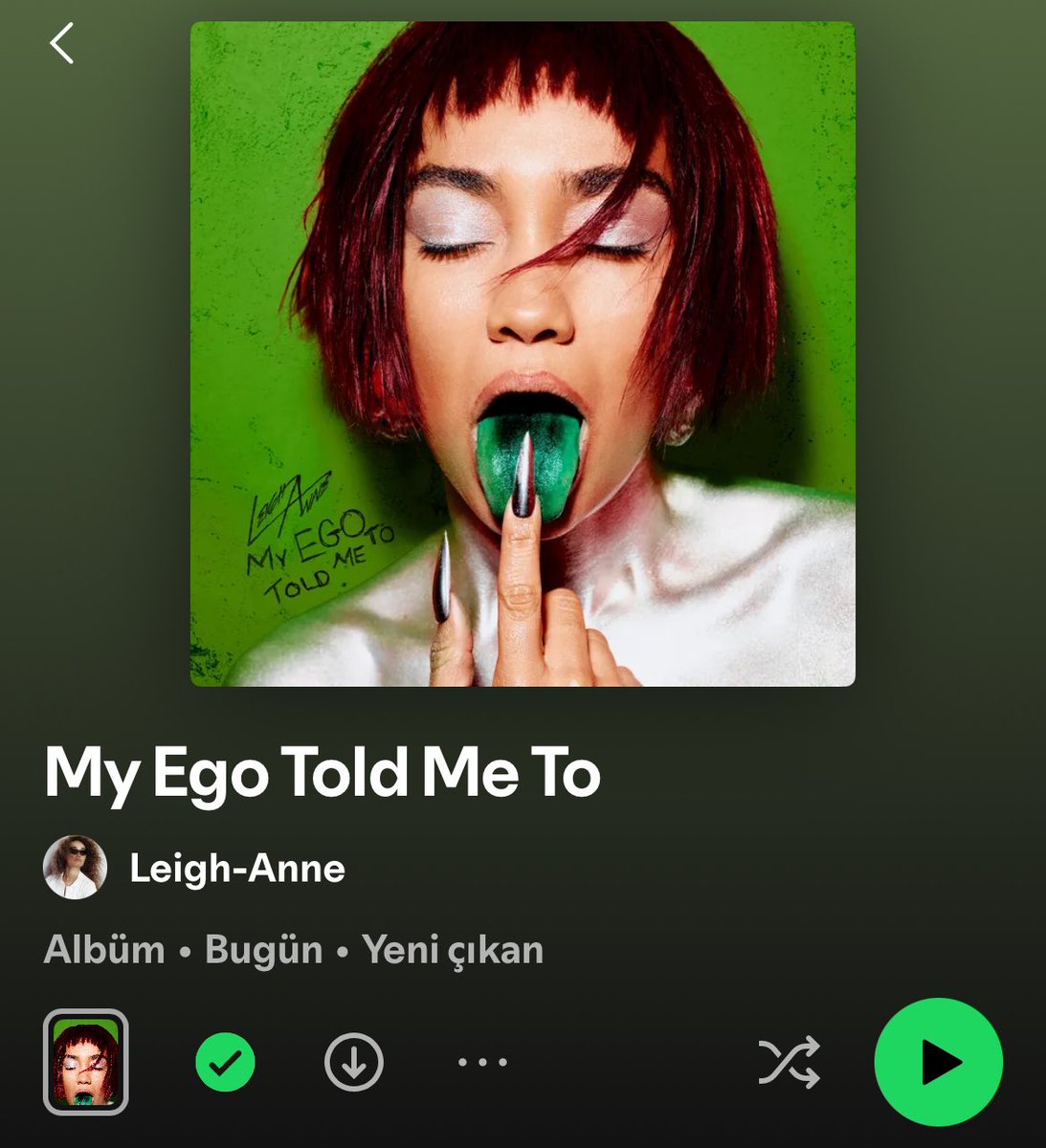 leigh-anne really said no skips. every track feels like a different emotion. what did you put in this album?? already one of my favorites this year. goodbye goodmorning, look into my eyes, free and tight up skirt are fighting for my top spot lol. incredible work. <a href="/LeighAnneMusic/">Leigh-Anne</a>
