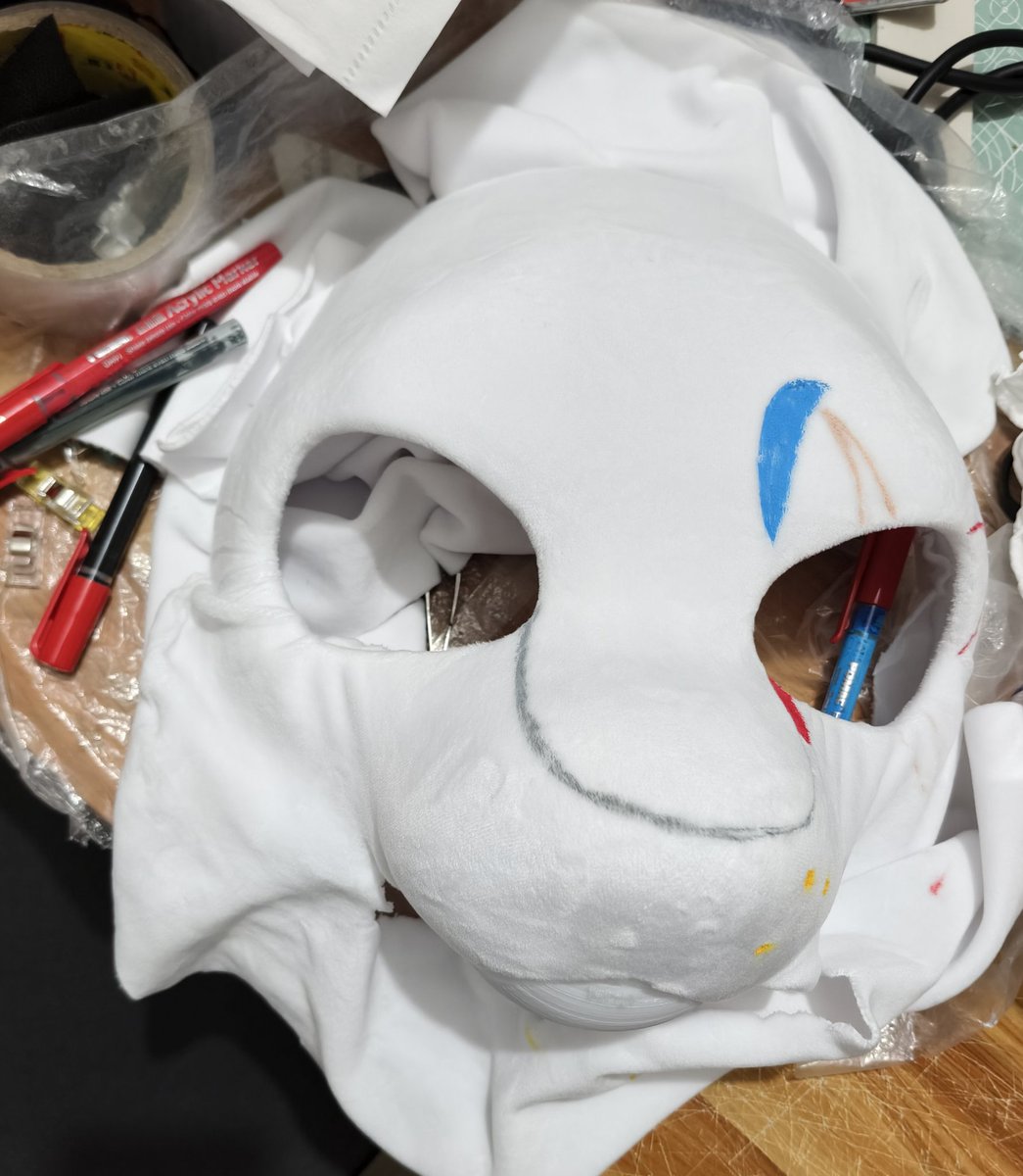 崩布失败了
#fursuitmaker