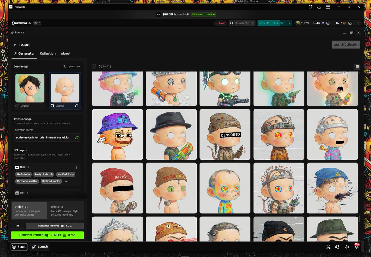 go build a token on binder 
there is no software that feels the same

we simplify everything,
yet at the same time provide the most customizable form of tokenization that’s ever existed 

token bound nfts,
wrapped on <a href="/binderprotocol/">binder</a>  - traded on <a href="/Pumpfun/">Pump.fun</a>
