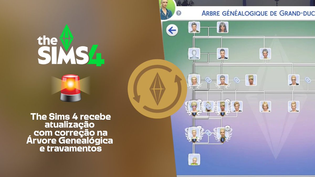 cidadedossims's tweet image. The Sims 4 recebe atualização com correção na Árvore Genealógica e travamentos 🚨

Nova Atualização do The Sims 4 arruma bug de casamento e melhora conexões da Família 🌳👪👩‍👦👩‍👧👨‍👦👨‍👧👨‍👩‍👧👩‍👩‍👦👩‍👩‍👧

&amp;gt; &amp;gt; cidadedossims.com.br/2026/02/the-si…

#patch #thesims4 #sims4
