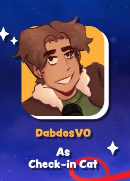 DabdosVO's tweet image. 🐱 ROLE ANNOUNCEMENT 🐱

You can hear me as the Check-in cat in episode 3 of the official dub of "Chromesthesia" by @novathreadstus 
Thank you so much @stephenbrys0nva for letting me be a part of the cast and team!

GO WATCH IT!
#voiceactor #voiceover #ComicDub