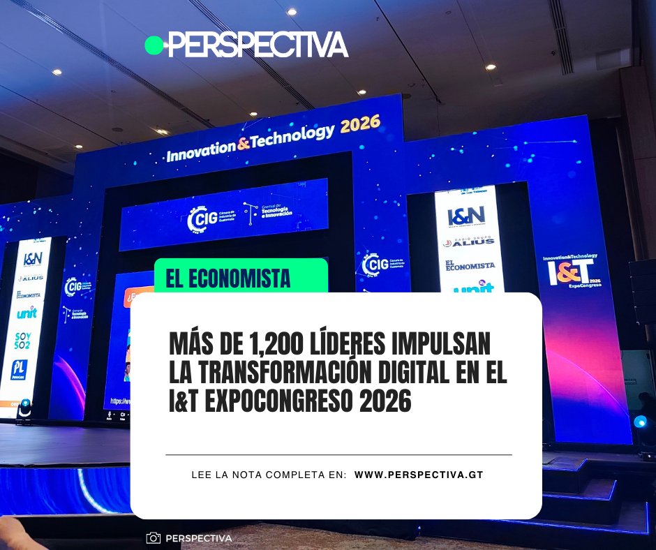¿Sabes qué temas están revolucionando los negocios? Más de 1,200 líderes se reunieron en el IT ExpoCongreso 2026 en Guatemala para discutirlo. Descubre más sobre la ruta hacia la competitividad.
🔗 perspectiva.gt/economia/mas-d…
#ITExpoCongreso2026 #Innovación <a href="/industriaguate/">Cámara de Industria de Guatemala</a>