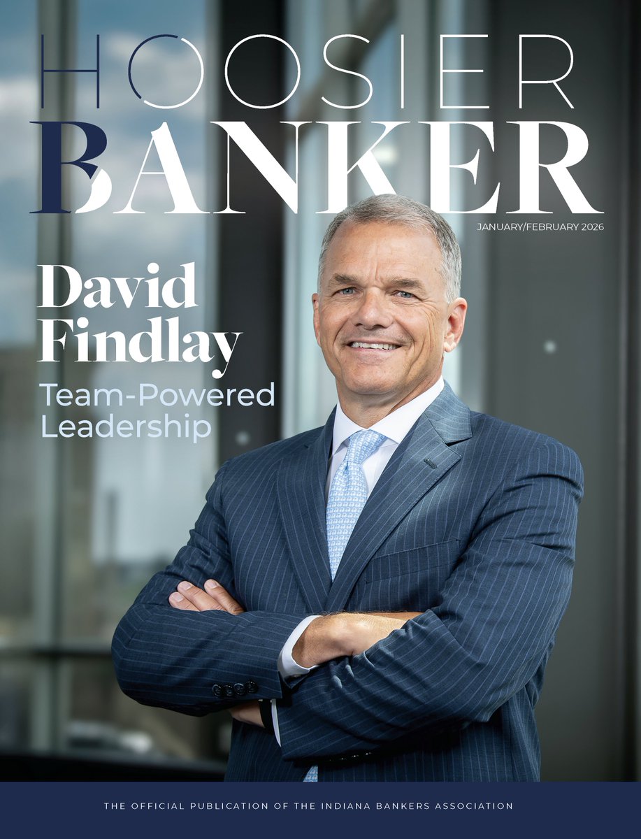 We are excited to kick off the year with a new and improved HB Digital experience! ✨

Meet Chairman David Findlay and FLD President Greg Barnes, plus so much more in the January/February issue of Hoosier Banker.

Read it here: bit.ly/3MFFsOz