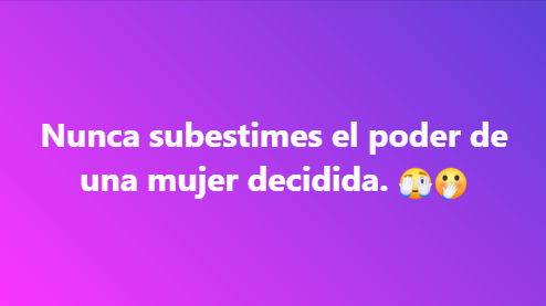 Joya937FM's tweet photo. Cuando una mujer tiene claro lo que quiere, no hay obstáculo que la detenga. 🔥
Determinación, carácter y cero dudas… así se escribe su historia. 💪✨ https://t.co/SW6wZzcYBK