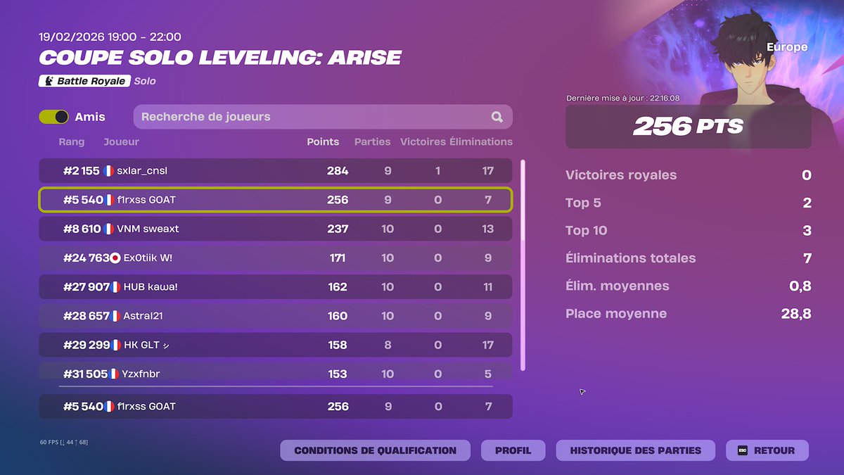 Dommage pas prok la last