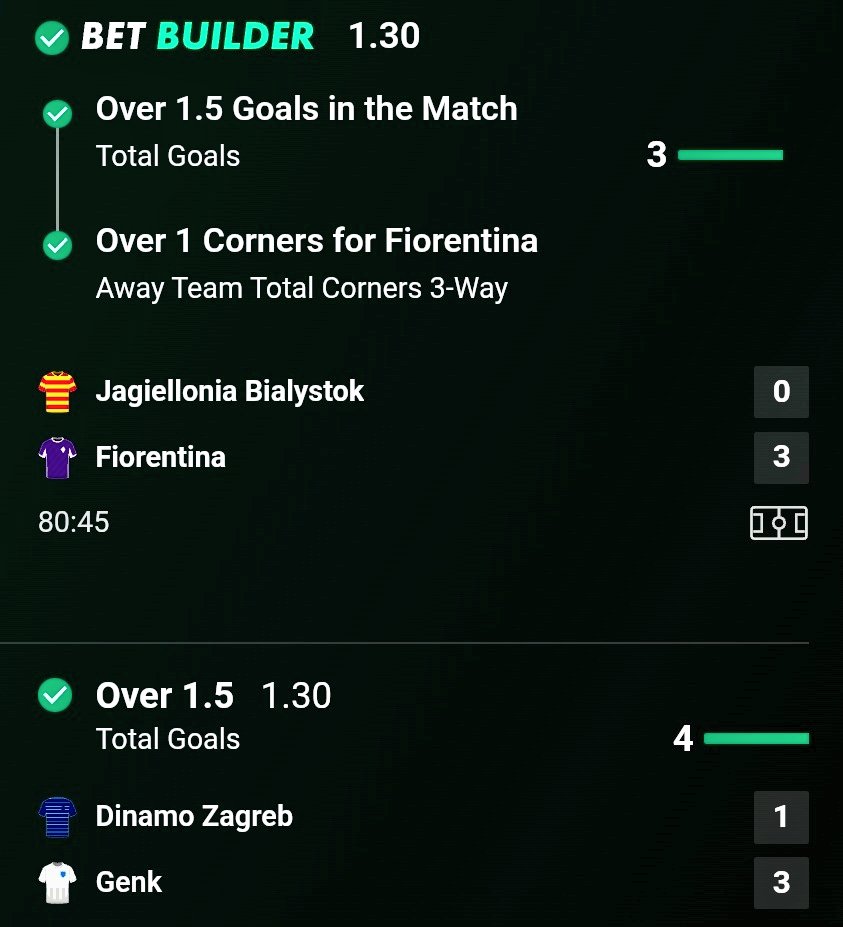 Paddycash80's tweet image. Big 2nd half for Fiorentina 💥💎
Cashh 💰✅️

#GamblingX #bettingsports #PrizePicks