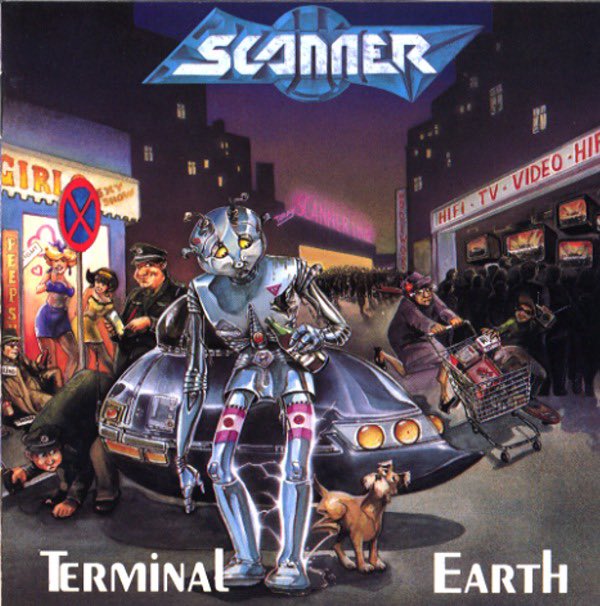 iwata_thy_name's tweet image. #好きな曲

⚡︎Telemania

#SCANNER
89年2nd Terminal Earth

激美速パワーメタルに興奮した1stから1年後の2ndは元Angel DustのS.L.クー🎤でカイ・ハンセンぽい

激しくもメロディアスでキャッチーで、しかし決して軽くならない芯の太さを併せ持つ太鼓判保証作の5曲目は、多分最も地味だけど好きです