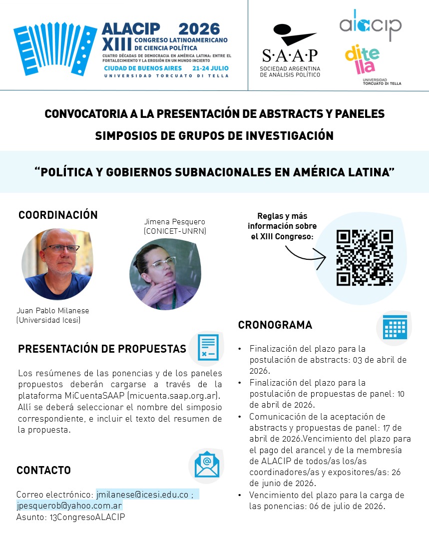 GOPSAL - ALACIP tweet media