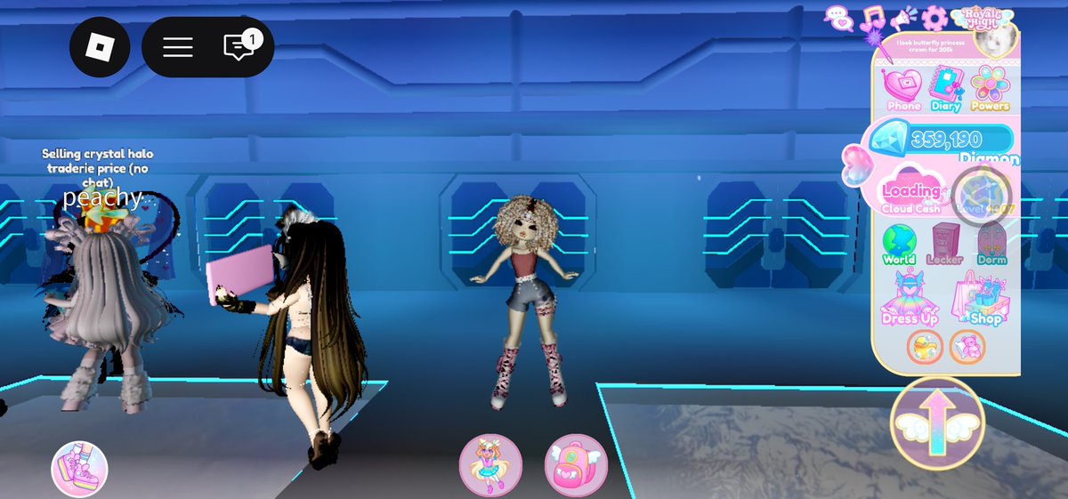 seuquin73's tweet photo. @RoyaleHighValks Hello Royale High, have you ever thought about designing a pose like this? It’s truly beautiful! I was doing one of the Royale High dances and suddenly it stopped, and my character ended up in this pose. It looks amazing! Why don’t you design something like this? 💗💗💗 https://t.co/PkufIkdDYE