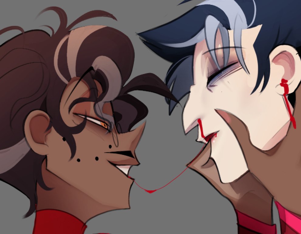 Officially, Alastor definitely can’t control himself when Vincent is quiet. He finds it so attractive.

#alastorhuman #murdermedia #vincentwhittman #alastorhazbinhotel