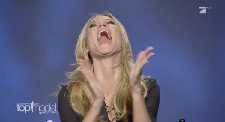 Sophie: ich hab’s geslayed 

Heidi&amp;co.: das war lahm 

#GNTM