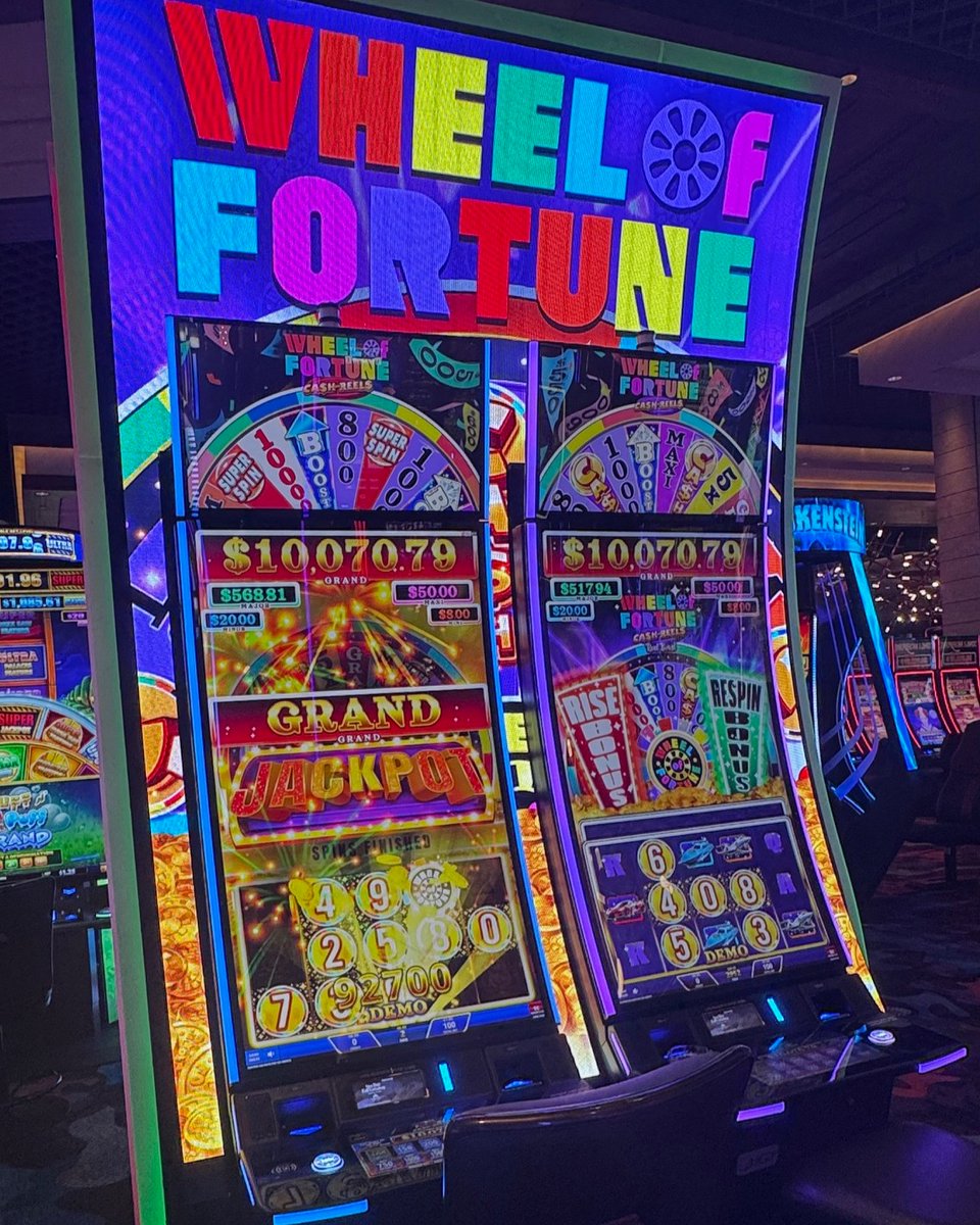 Las Vegas players — it’s time to SPIN! The new Wheel of Fortune Cash on Reels has arrived at @palms! Get ready for cash-filled reels, four mystery bonuses, and the legendary Wheel Bonus that makes every spin feel like a big-win moment: bit.ly/4qDyAiD

#IGT #IGTGaming
