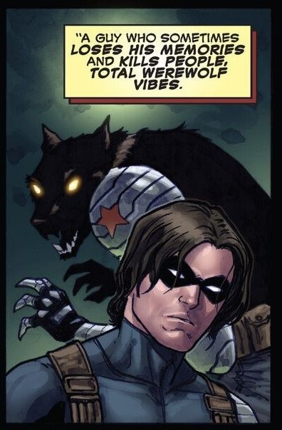 werewolf bucky omg
