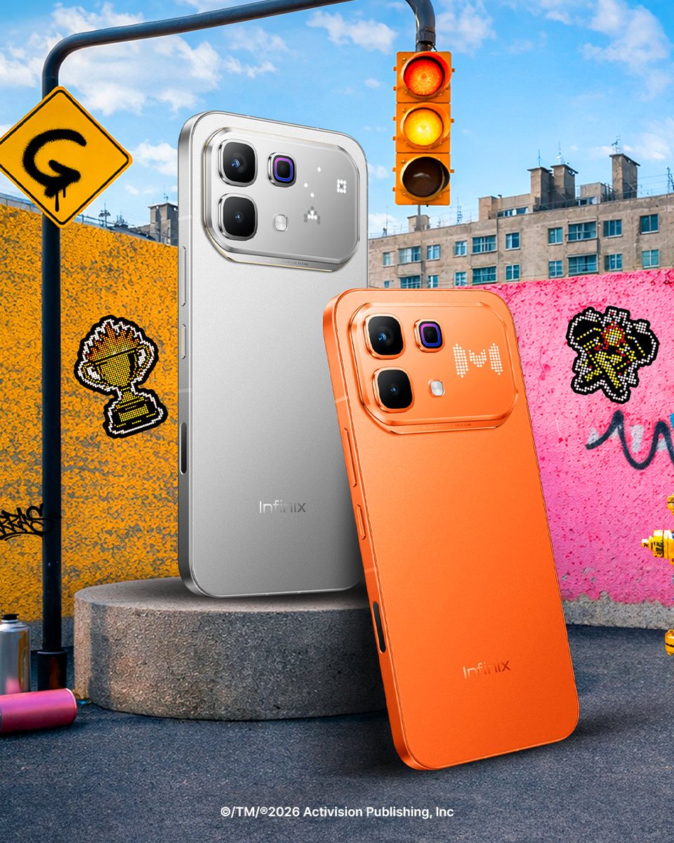 CODMobileLATAM's tweet photo. El torneo más chingón de Latinoamérica, está patrocinado por Infinix Note 60 Series, el teléfono oficial para jugar en #CODMBarriosLatinos. ¡Vive cada partida con estilo, rendimiento y mucho flow! 🔥📱
#CoDMLatam #CoDMobile #InfinixCODM #InfinixNote60Series https://t.co/MNEhlfDtwd