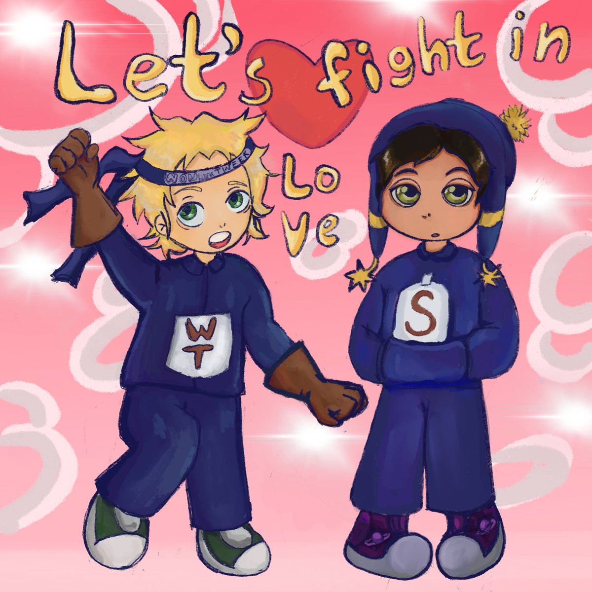 Let’s pretend they sing let’s fight in love not let’s fighting love😞😞 
#spcreek #spcraig #spTweek