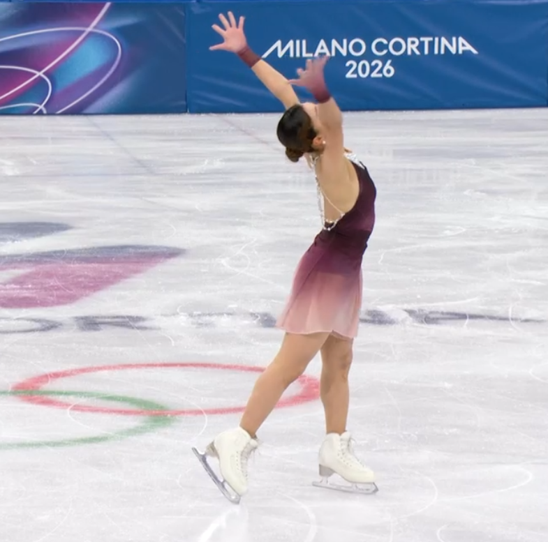 giada_demartis's tweet photo. SAKAMOTO Kaori #TEAMJAPAN
She's at her third Olympics, she really moved us.
Final Total Score: 224.90
#figureskating
#freeskating
#MilanoCortinaOlympics2026
#OlimpiadiInvernali2026
#MilanoCortina2026
#Olympics2026 https://t.co/CErDsecudc