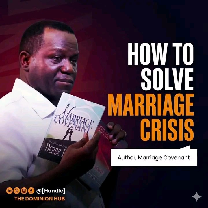 HOW TO SOLVE MARRIAGE CRISIS

Marriage crisis is rarely about the surface issue.
It is often a revelation of deeper spiritual, emotional, and leadership gaps.

You don’t solve marriage problems with arguments.
You solve them with understanding.

Every marriage stands on three